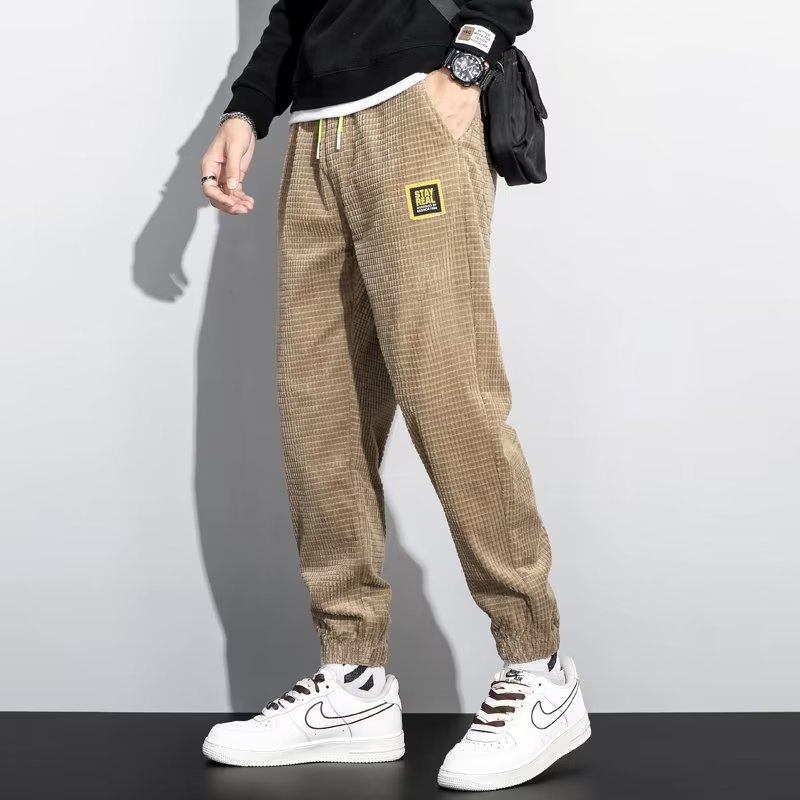 Corn Corduroy Casual Pants Men