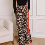 Casual Womens Trousers Same Style As Internet Celebrities Leopard Print
