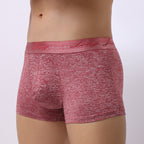 Boxer Shorts Mid Waist Trendy Young Men Boxer