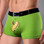 Modal U Convex Mid-rise Boxer Briefs Men