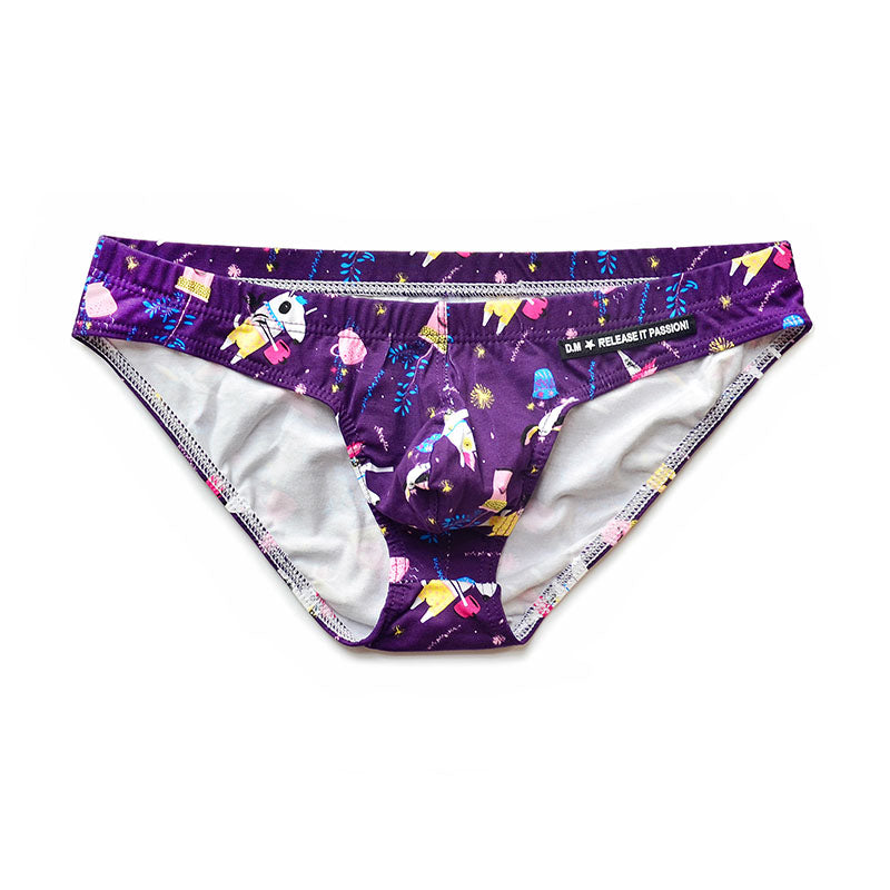 Cartoon triangle panties  low waist sexy
