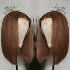 10inch 13x4 Lace Front Straight Bob Wig
