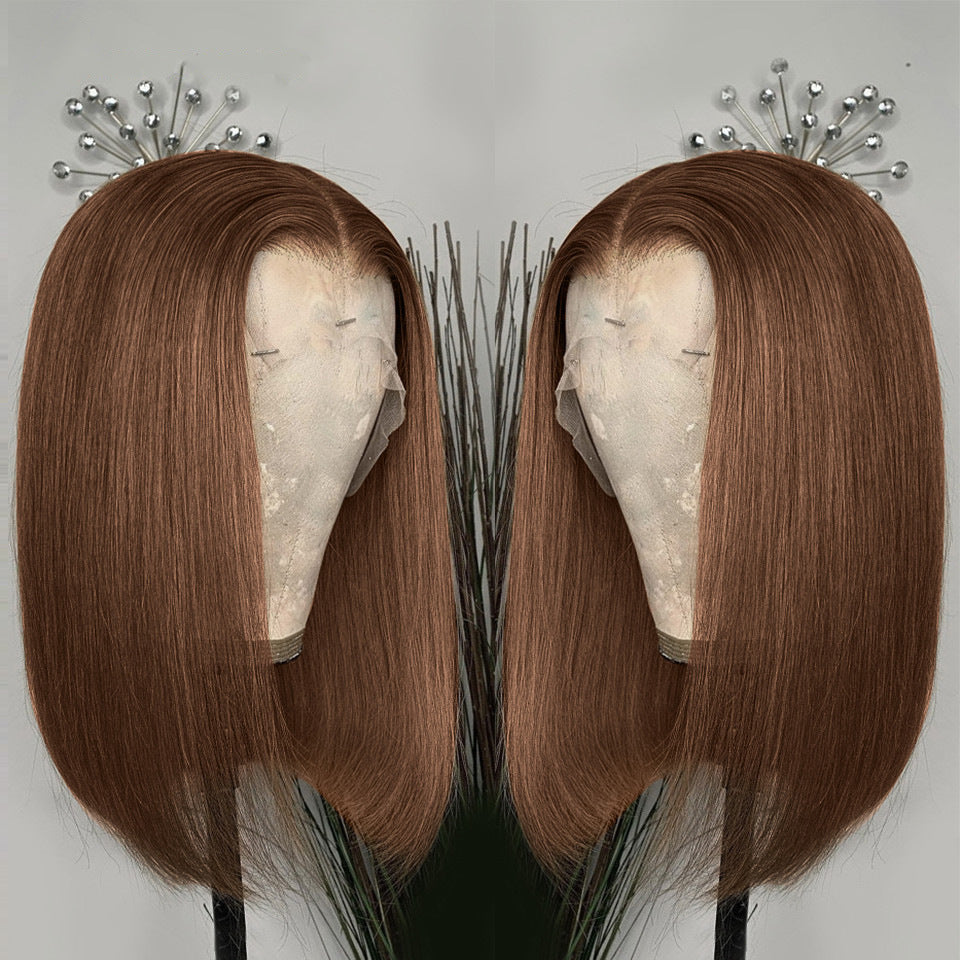 10inch 13x4 Lace Front Straight Bob Wig