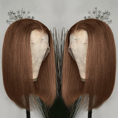10inch 13x4 Lace Front Straight Bob Wig