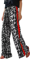Casual Womens Trousers Same Style As Internet Celebrities Leopard Print