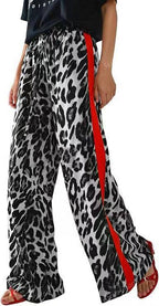 Casual Womens Trousers Same Style As Internet Celebrities Leopard Print